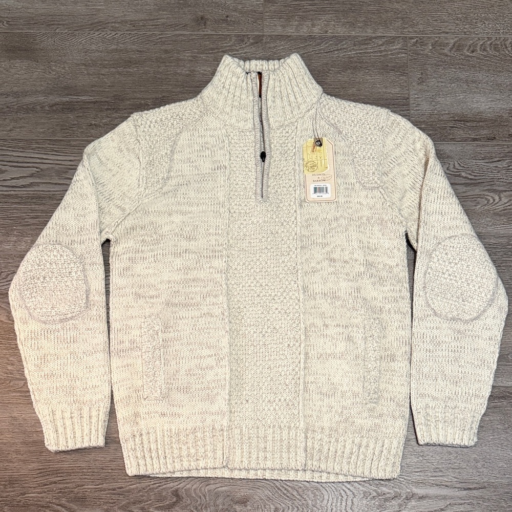 Hudson & Barrow Men’s knit quarter-Zip Sweater